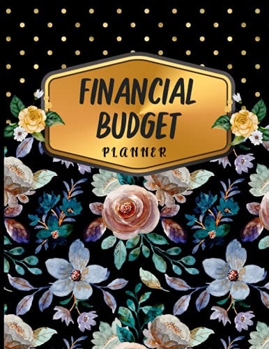 Financial Budget Planner: Monthly Weekly and Daily Financial Organizer: Income and Expenses, Savings, Bills, Debts Trackers for January to December of New Gen UPDATED; Babyblue watercolor design
