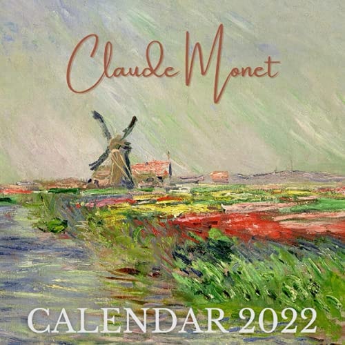 Claude Monet Calendar 2022: November 2021 - December 2022 Mini Art Calendar Monthly Planner