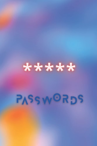 Notebook: Passwords: Lovely Passwords Themed Notebook Blank Lined Journal