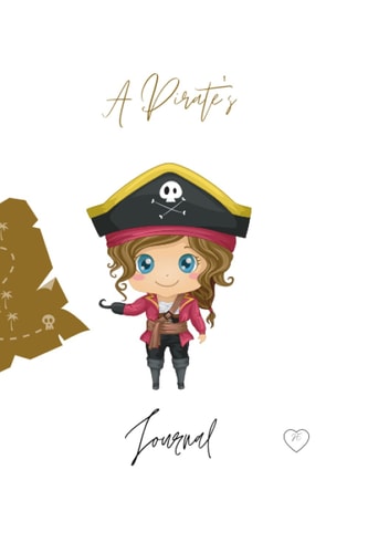 A gender neutral kids Pirate's Journal: Cute Glossy cover Gender Neutral Journal for kids to write down and document their adventures