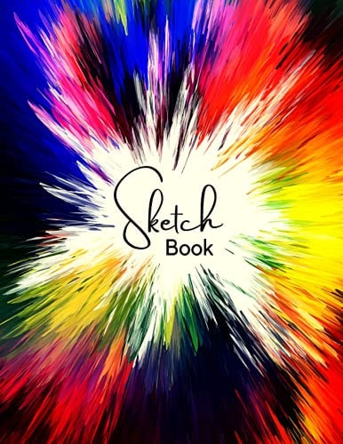 Sketch Book: Large Sketchbook (8.5 x 11) Journal / Notebook for Drawing, Doodling, Sketching or Writing. For Kids, Adults, Beginners with 100 White Pages / 50 Sheets