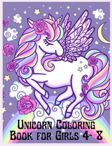 Unicorn Coloring Books Coloring Books for Girls 4-8