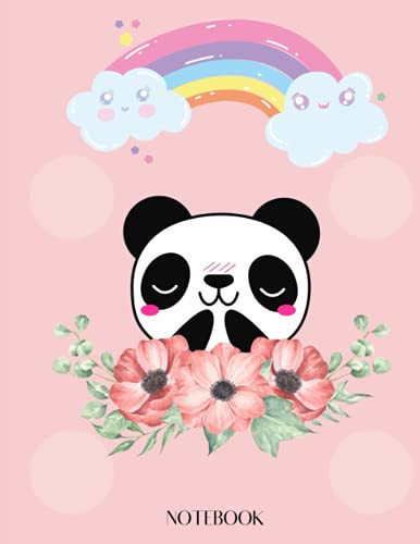 Notebook Kawaii Themed Paper Notebook for Writing, 110 Pages, (Large, 8. 5x11)