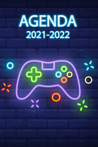 Agenda scolaire 2021-2022: gamer pour collège lycée étudiant, pour planifier une année scolaire réussie | Une semaine sur 2 pages (French Edition)