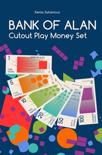 BANK OF ALAN, Cutout Play Money Set