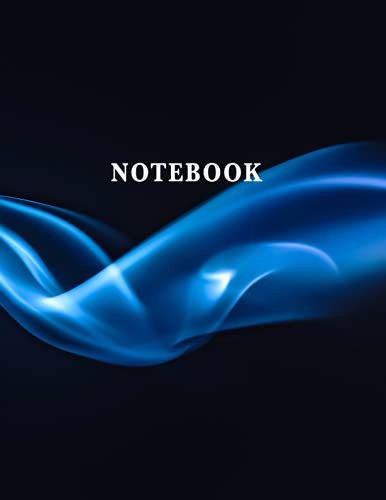 Notebook Cool Blue Theme Multiuse 130 Page Lined Notebook
