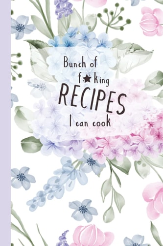 Blank Cookbook; Personalized Recipe Book; Cute Recipe Book;Blank Recipe Journal to Write in for Women;Document all Your Special Recipes and Notes for Your Favorite