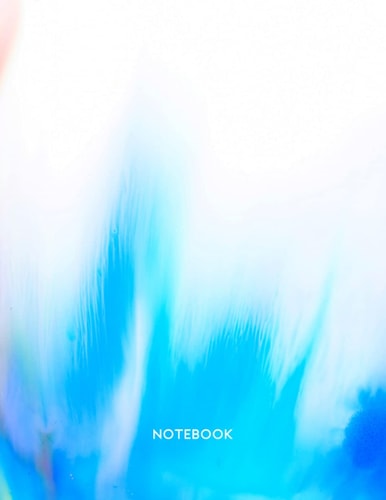 Notebook: College Ruled Notebook Journal || Lined Notebook Paper || No Margins || 120 pages - Large (8.5 x 11) - Rainbow Flames