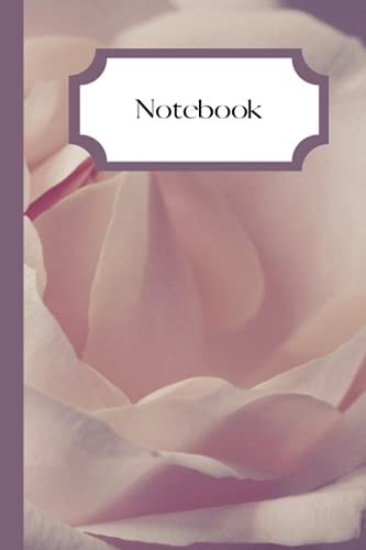 Notebook: Nature Collection - 6x9 lined 120 page Notebook, Journal, Diary - Soft Rose (Matte)