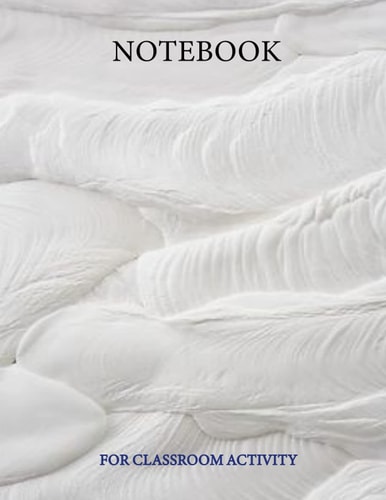 NOTEBOOK: for classroom activity (college ruled) (size 8.5 x 11)