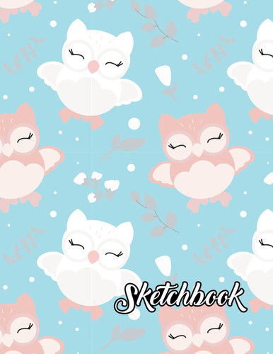 Cute Sketchbook: 120 Sheets Art Supplies Sketch Pad, Durable Acid Free Drawing Paper - Cute Baby Animal Background Cover drawing book Large Sketchbook ... for drawing | drawing supplies sketch book