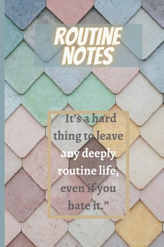 Daily Routine Journal