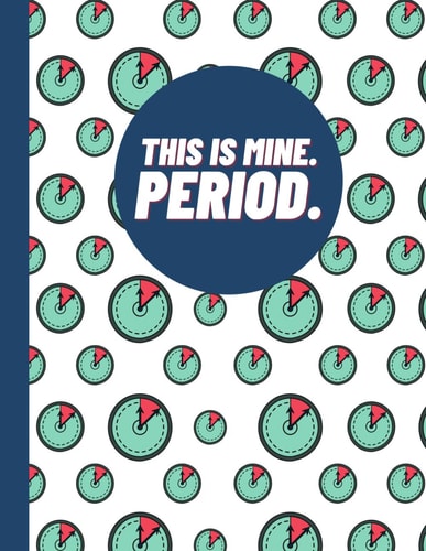 Period tracker | Young girls and teens | FAQs section | 48 monthly cycles: Menstrual Cycle Journal Notebook to track mood, flow intensity, symptoms, ... Tracker | Notebook for Menstrual Cycles)