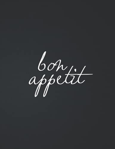 Bon Appetit - DIY Recipe Book