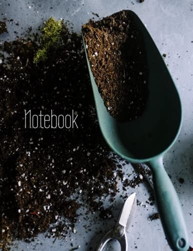 Notebook: Gardening Composition Notebook. College Ruled. 120 pages. Large 8.5” x 11”