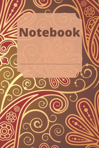 Floral lined notebook: Wonderfull Floral Lined Journal Notebook