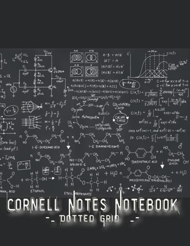 Cornell Notes Notebook - Dotted Grid: Universal Note Taking System Notebook (Includes Index and Numbered Pages)  Note Taking System for School and University Students
