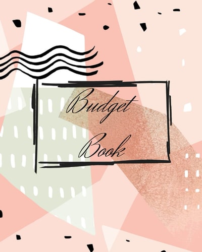 budget book: budget planner size 8 x 10