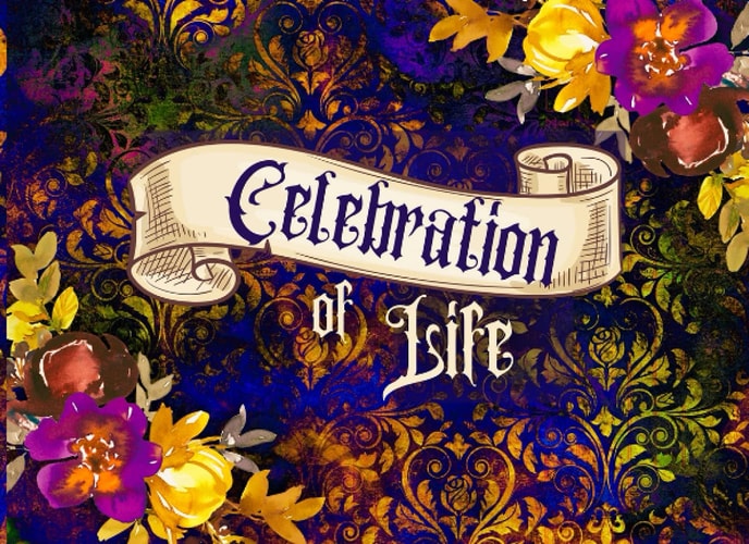Celebration of Life for Women: Funeral Guest Book | Memorial & In Loving Memory Service | Sign In Guest Names with Message of Condolence