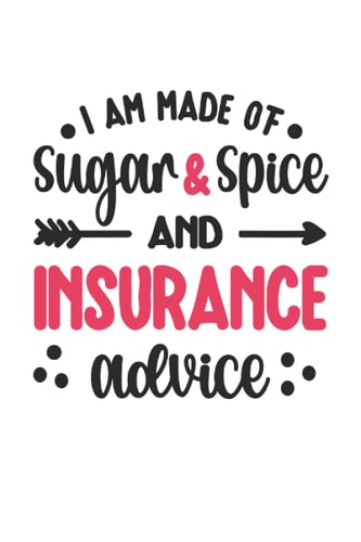 Insurance Agent Lined Notebook: Insurance Agency Worker Journal 120 Pages for Insurance Broker