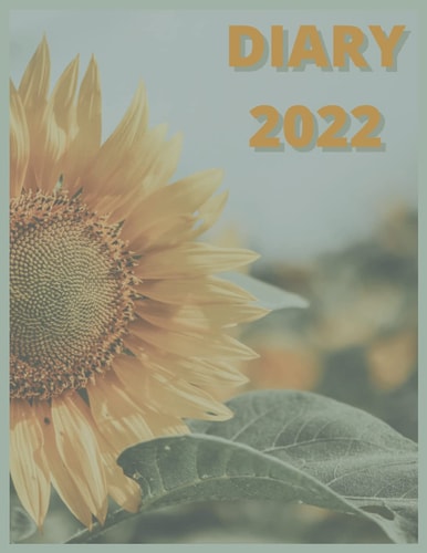 Diary 2022: Classic Floral Diary - January to December 2022 - 2 pages per week plus notes and contacts section