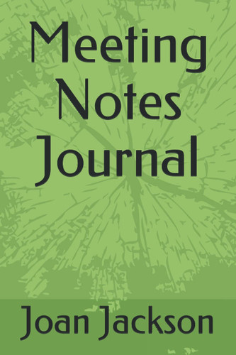 Meeting Notes Journal
