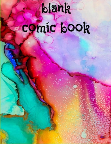 blank comic book