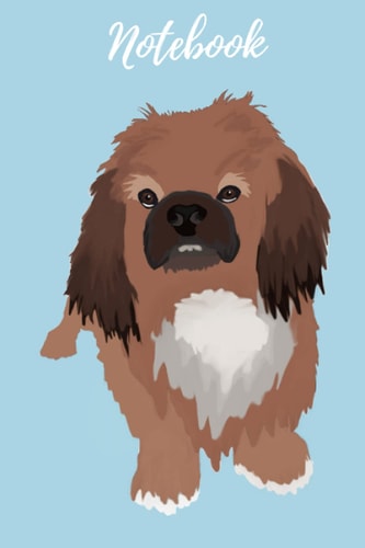 College School Notebook Pekingese: Pekingese Dog Breed Notebook Blank Lined Journal