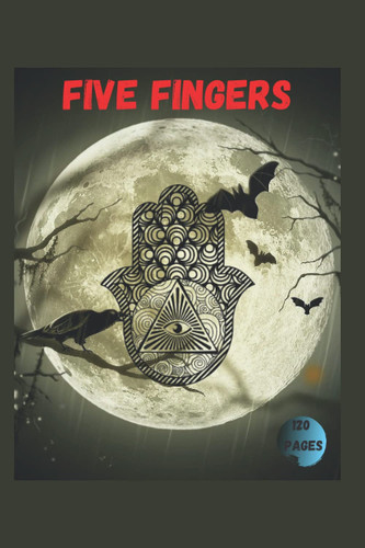 five fingers: notebook Five fingers is one of the most beautiful notebooks that you can write on what you think