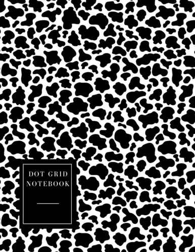 Dot Grid Notebook: Dotted notebook journal - 110 Pages Large Size 8.5 x 11 inch