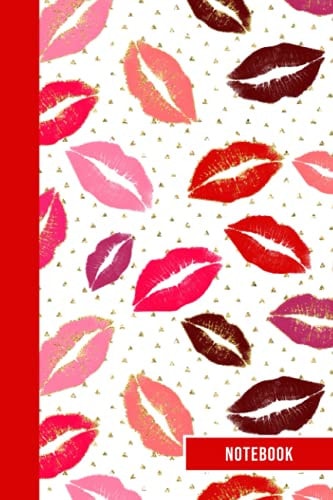 Lips Notebook 120 Lined Pages - Lips Notebook