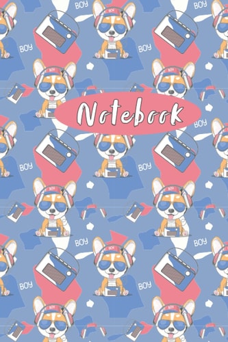 Notebook: Corgi Dog Notebook