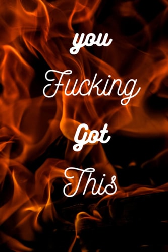 You fucking got this: Journal/Notebook Gift for Her/him Motivational Journal Diary