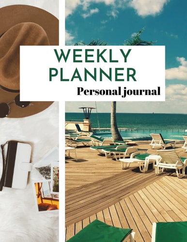 Weekly planner: personal journal