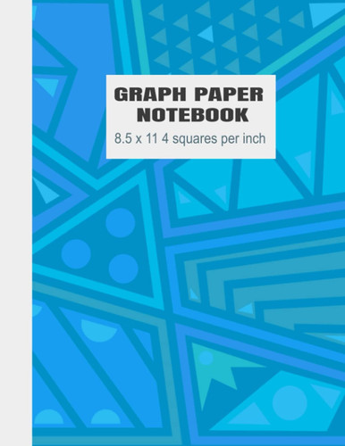 graph paper notebook 8.5 x 11 4 squares per inch: graph composition notebook 8.5 x 11 inches,120 Pages_60 Sheets-,4 x 4 inche squares graph paper notebook BLUESKY COVER