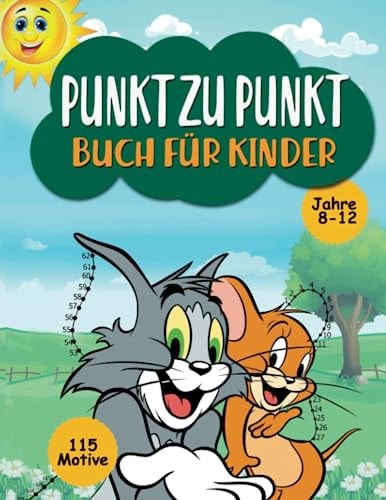 Punkt Zu Punkt Büch Für Kinder 8-12 Jahren: 115 Spaß Und Herausfordernde Verbinden Die Punkte Buch Für Kinder, Jungen Und Mädchen Alter 8-10, 10-12 | ... Mit Colorable Seiten (German Edition)