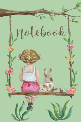 Notebook: Me and my Cat Vintage Notebook (Journal, Diary) for Home, School, and Work