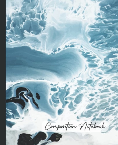 Composition Notebook: College Ruled Lined Paper | Pretty Marble Cover | volume 1