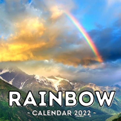Rainbow Calendar 2022 16-Month Calendar, Cute Gift Idea For Rainbow Lovers Women & Men