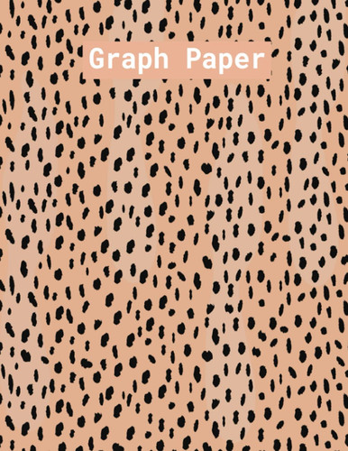 Graph Paper: Notebook, 8.5x11, 4x4 Grid, 110 Pages