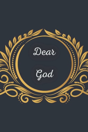 Dear God journal: Perfect Simple Black and White Notebook daily Prayer Journal for women,men,father,mother,Great black paper journal for write notes ... diary books, 120page,6x9 notebook,cover matte