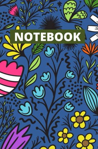 COLOUR FLORAL NOTEBOOK