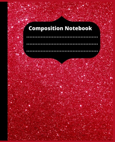 Composition Notebook: Composition lover book/Cute composition book/School & College Notebook/Wide Ruled/200 Pages/7.5 in x 9.25 in