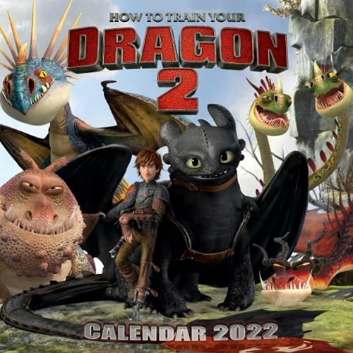 How to Train Your Dragon 2 Calendar 2022