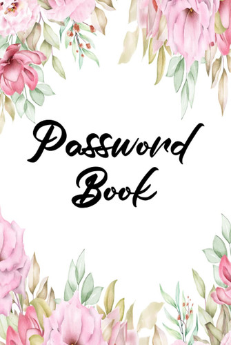 Password Book: Password Log Book and Internet Password Organizer with Tabs | Password Username Book Keeper | Alphabetical Password Book ( Large Print ... Blossom, Rustic Wood and Rose Gold Cover