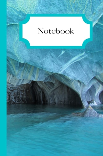 Notebook: Nature Collection - 6x9 lined 120 page Notebook, Journal, Diary - Water Cave (Matte)