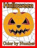 Halloween Color by Number For Kids Ages 8-12