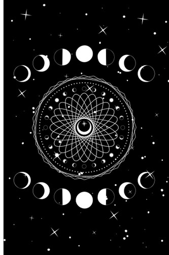 Lunar Cycle: Notebook/ Journal 6" X 9" with 120 lined page interior