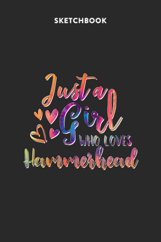 Fashion Sketchbook for Girls with Figure Templates - Just A Girl Who Loves Hammerhead Tie Dye Pattern