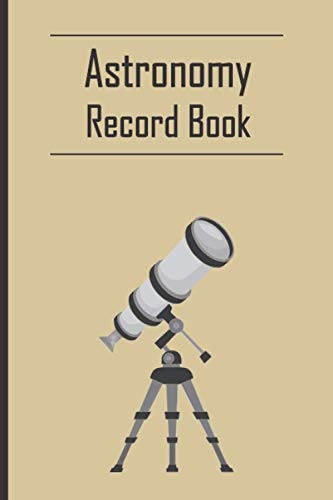 Astronomy Record Book Astronomy Log Book, Night Sky Observation Book, Astronomer Notebook